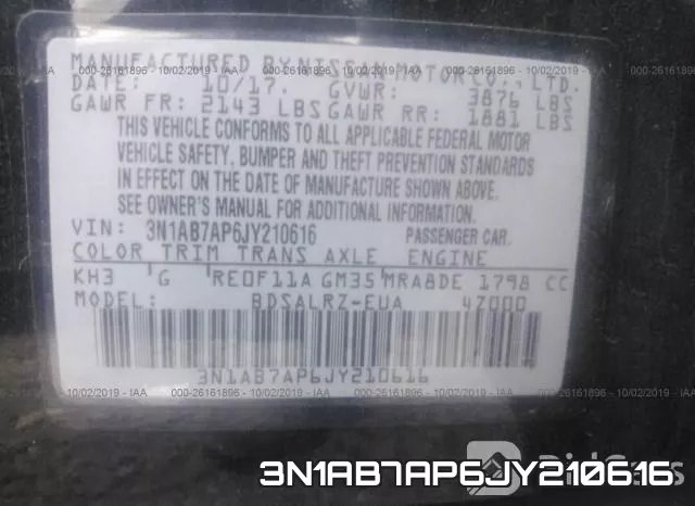 3N1AB7AP6JY210616 фото 10