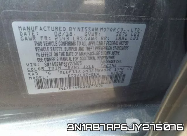 3N1AB7AP6JY275076 фото 10