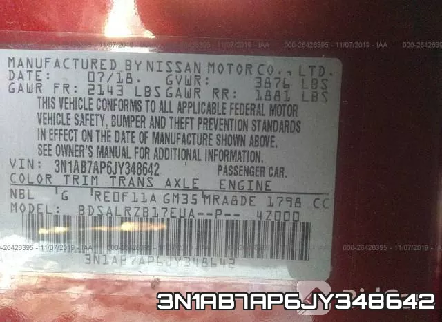 3N1AB7AP6JY348642 фото 10