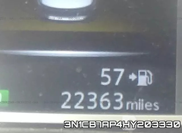 3N1CB7AP4HY203330 фото 8