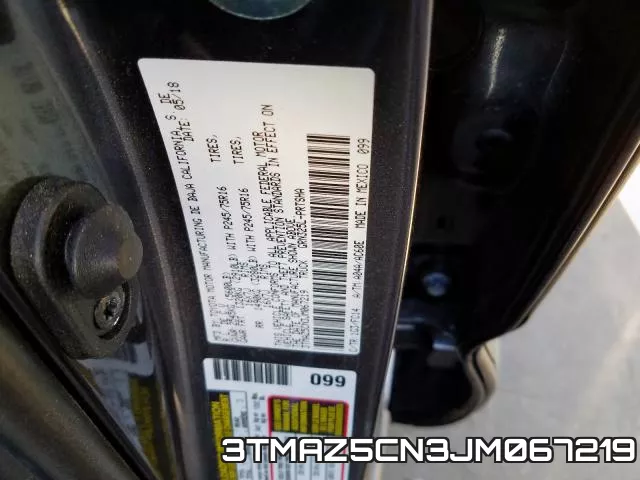3TMAZ5CN3JM067219 фото 2