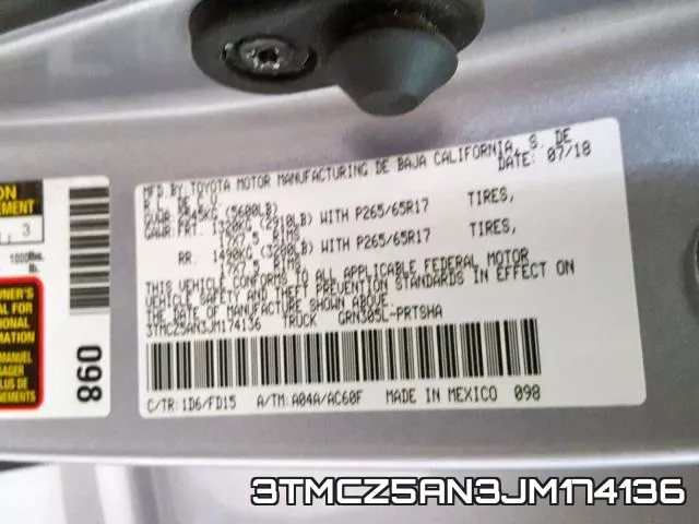 3TMCZ5AN3JM174136 фото 2