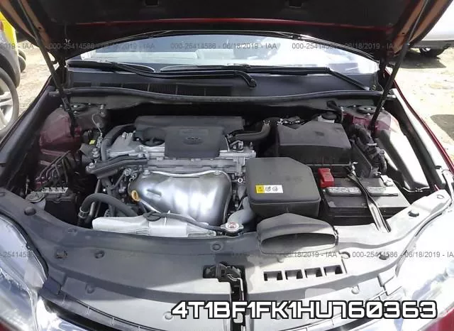4T1BF1FK1HU760363 фото 2