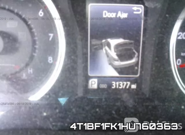 4T1BF1FK1HU760363 фото 8