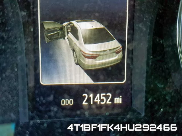 4T1BF1FK4HU292466 фото 9