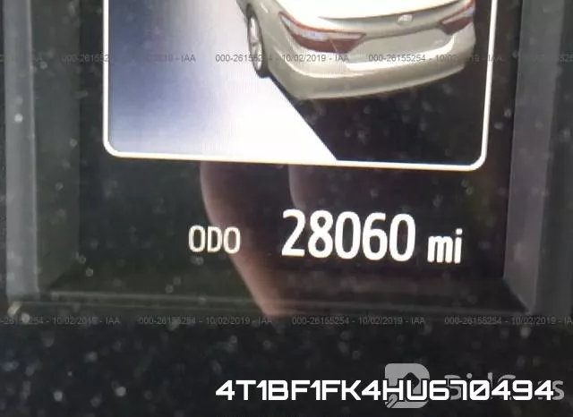 4T1BF1FK4HU670494 фото 7
