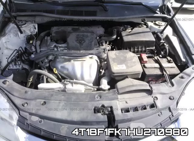 4T1BF1FK7HU270980 фото 2