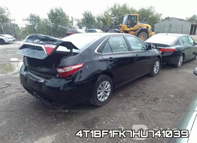 4T1BF1FK7HU741039 фото 5