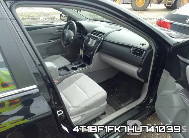 4T1BF1FK7HU741039 фото 6