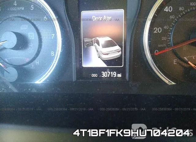 4T1BF1FK9HU704204 фото 8