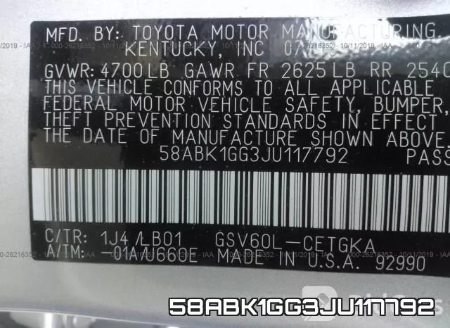58ABK1GG3JU117792 фото 10