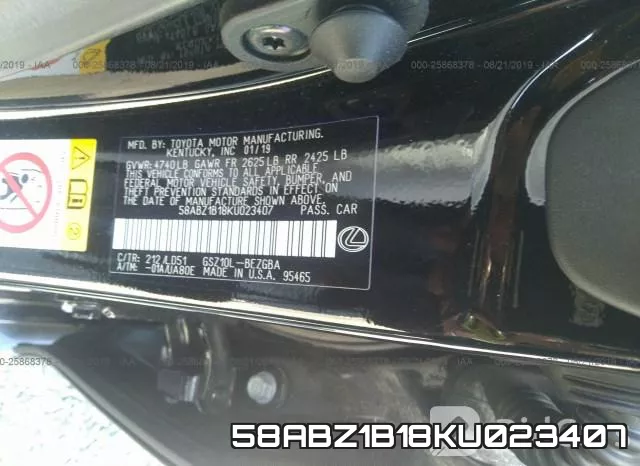 58ABZ1B18KU023407 фото 10