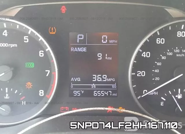 5NPD74LF2HH167110 фото 8