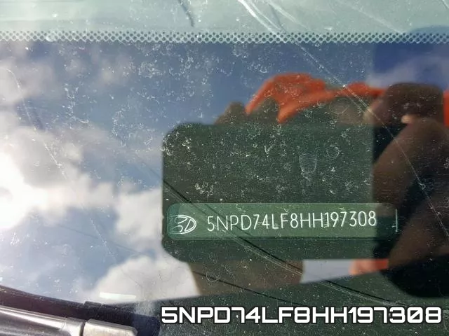 5NPD74LF8HH197308 фото 2