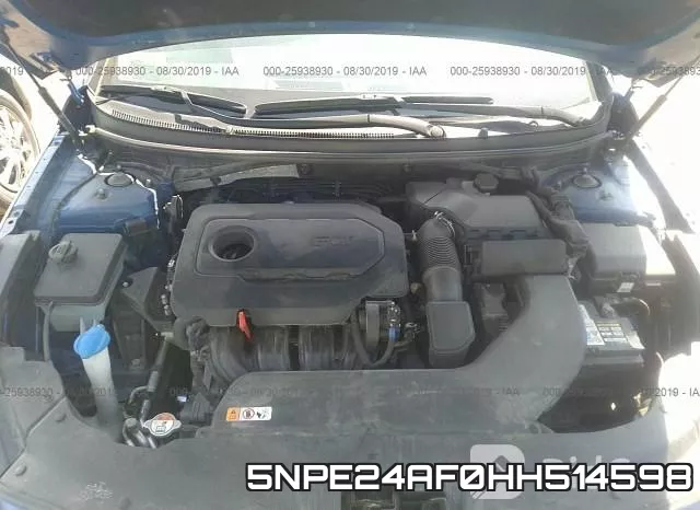 5NPE24AF0HH514598 фото 2