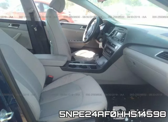 5NPE24AF0HH514598 фото 6