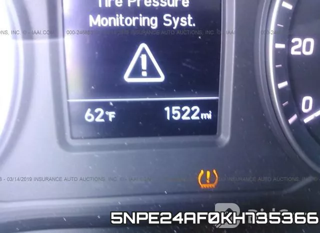 5NPE24AF0KH735366 фото 8