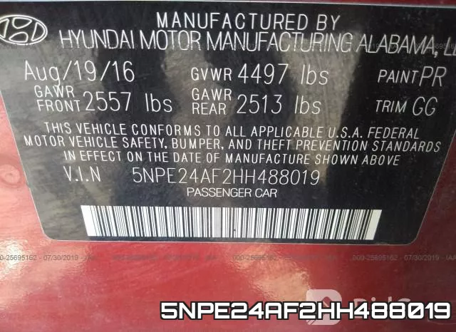 5NPE24AF2HH488019 фото 10