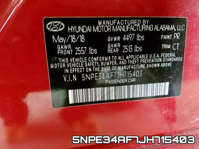 5NPE34AF7JH715403 фото 2