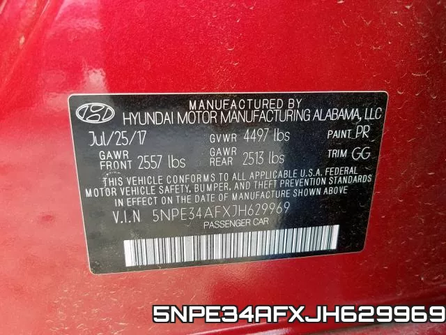 5NPE34AFXJH629969 фото 2