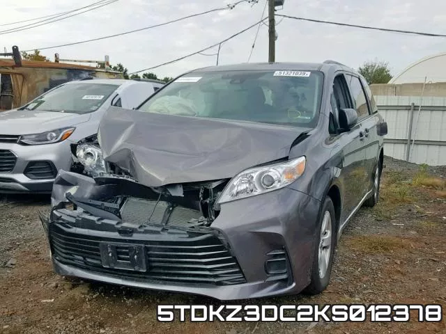 5TDKZ3DC2KS012378 фото 3
