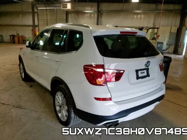 5UXWZ7C38H0V87489 фото 4
