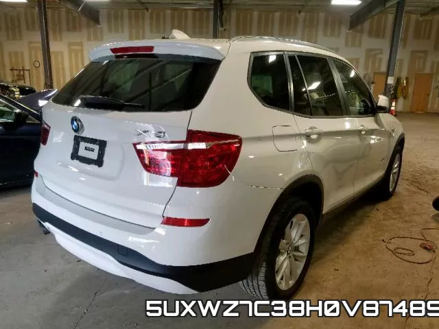 5UXWZ7C38H0V87489 фото 5