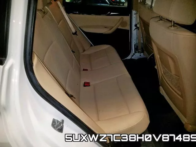 5UXWZ7C38H0V87489 фото 7