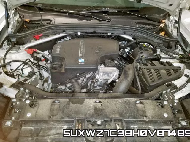 5UXWZ7C38H0V87489 фото 8