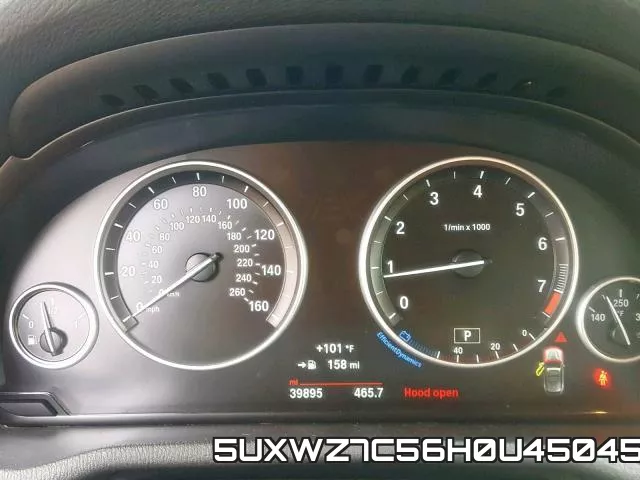 5UXWZ7C56H0U45045 фото 9