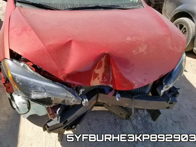 5YFBURHE3KP892903 фото 10
