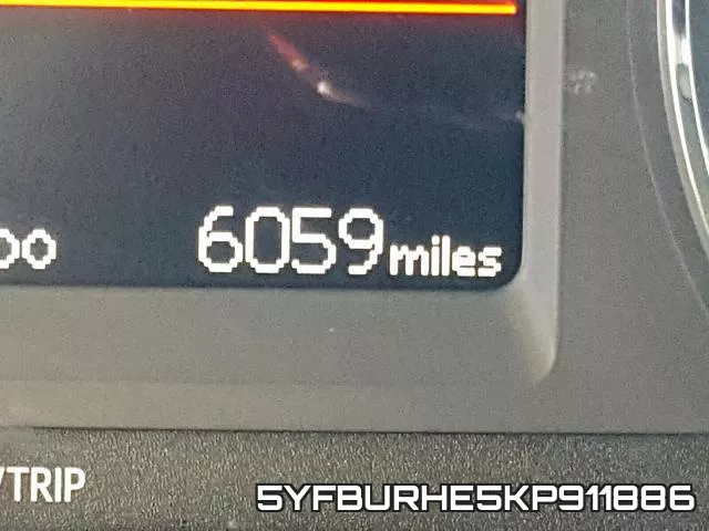 5YFBURHE5KP911886 фото 9