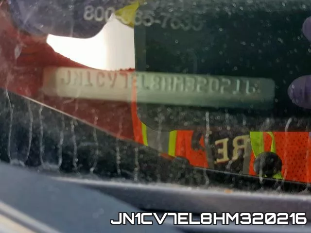 JN1CV7EL8HM320216 фото 2