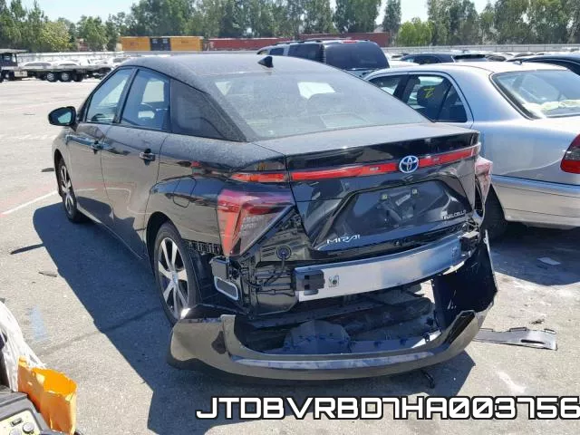 JTDBVRBD7HA003756 фото 4