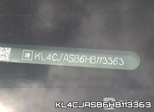 KL4CJASB6HB113363 фото 10