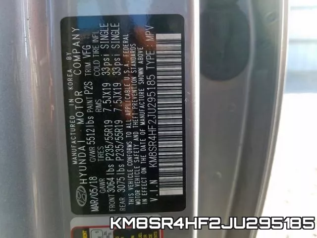 KM8SR4HF2JU295185 фото 2