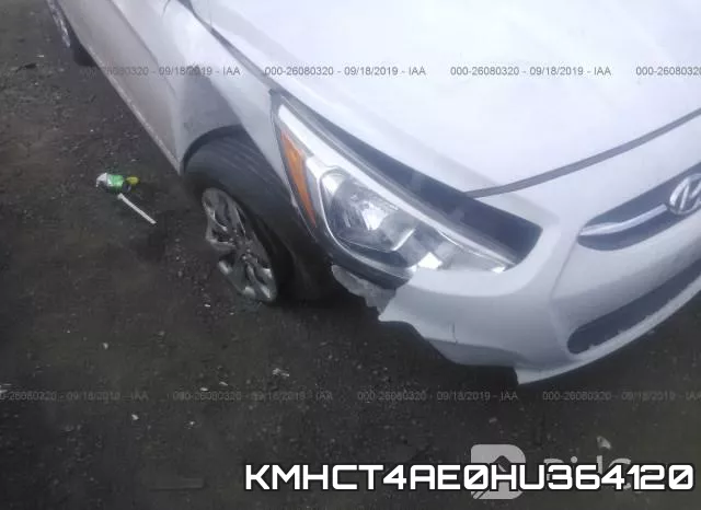KMHCT4AE0HU364120 фото 6