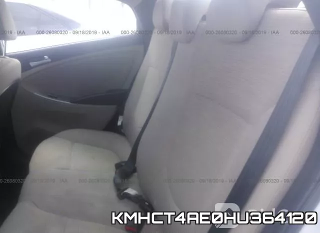 KMHCT4AE0HU364120 фото 8