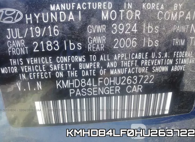 KMHD84LF0HU263722 фото 10