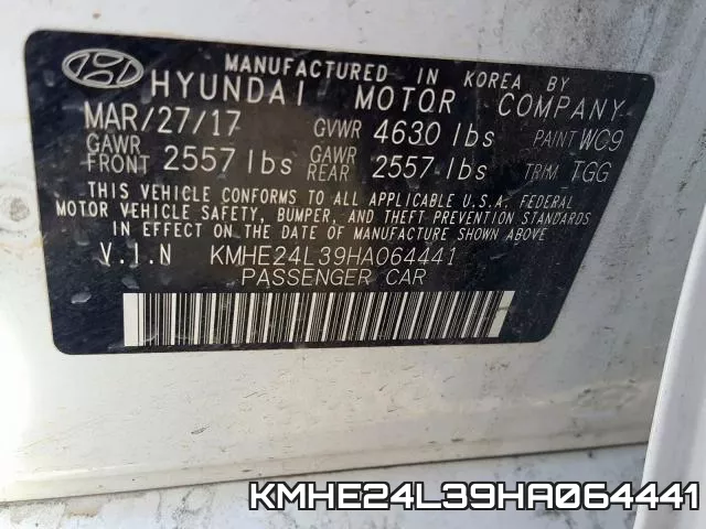 KMHE24L39HA064441 фото 2