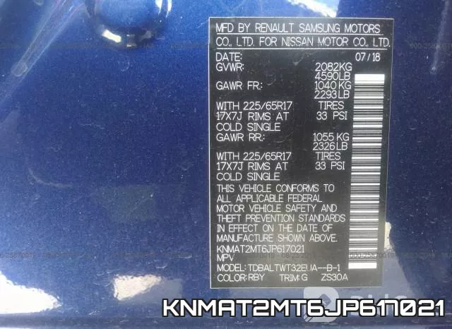 KNMAT2MT6JP617021 фото 10