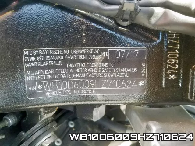 WB10D6009HZ710624 фото 2