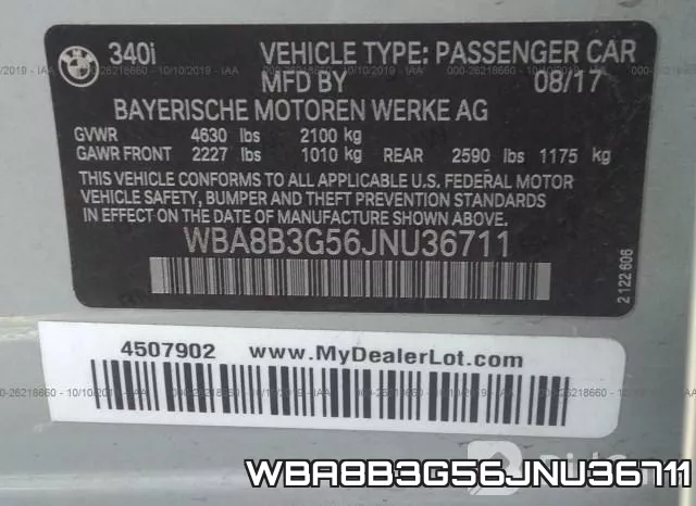 WBA8B3G56JNU36711 фото 10