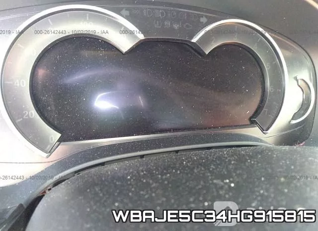 WBAJE5C34HG915815 фото 8