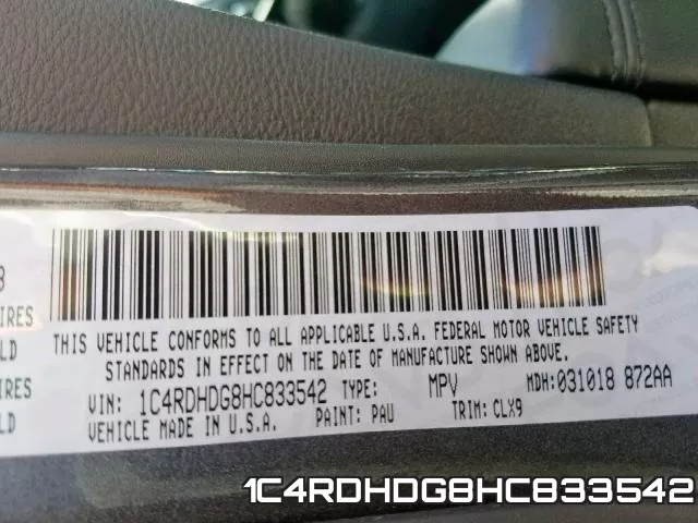 1C4RDHDG8HC833542 фото 2