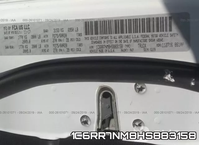 1C6RR7NM8HS883158 фото 10
