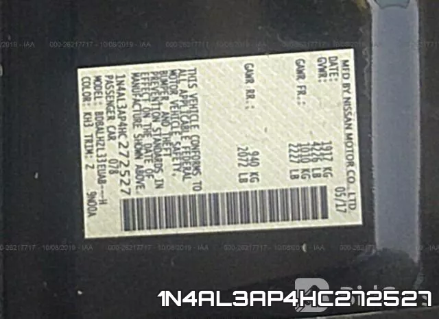 1N4AL3AP4HC272527 фото 10