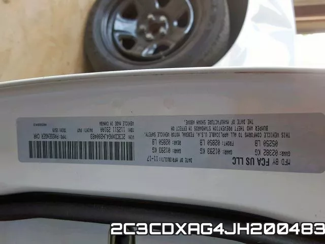 2C3CDXAG4JH200483 фото 2