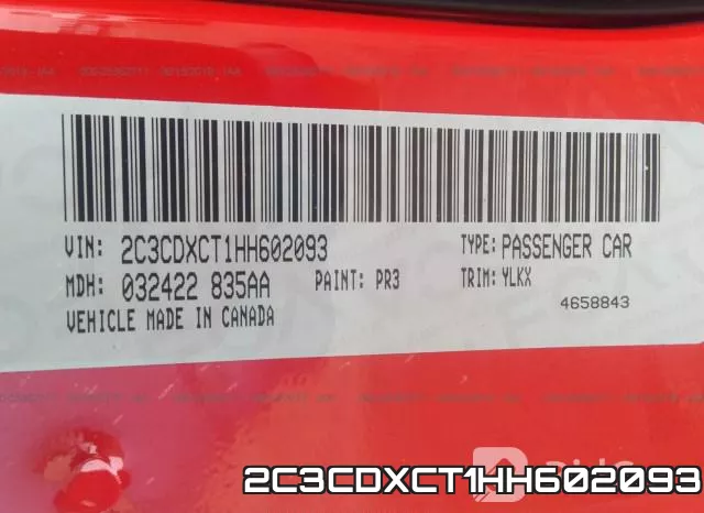 2C3CDXCT1HH602093 фото 10