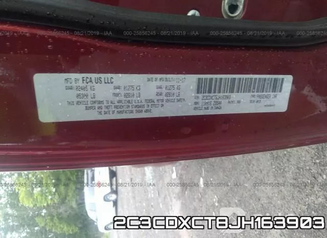2C3CDXCT8JH163903 фото 10